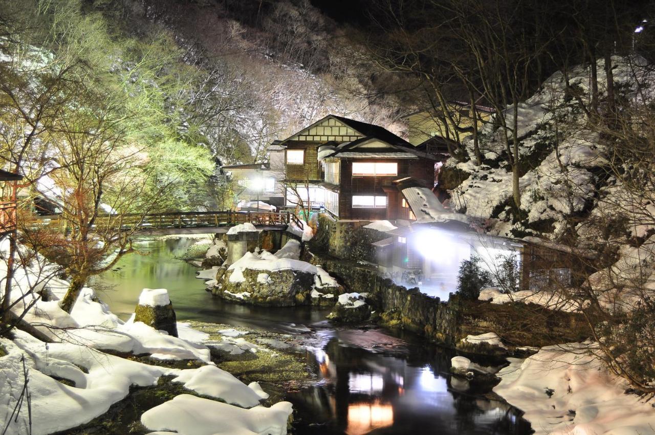Osawa Onsen Sansuikaku Otel Hanamaki Dış mekan fotoğraf